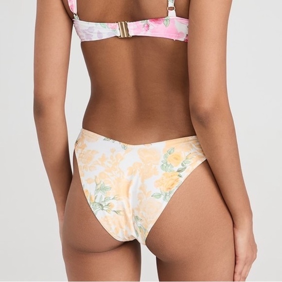 NEW LoveShackFancy Kinney Bikini Top and Bottom - Rainbow Clouds - Medium - Picture 3 of 5